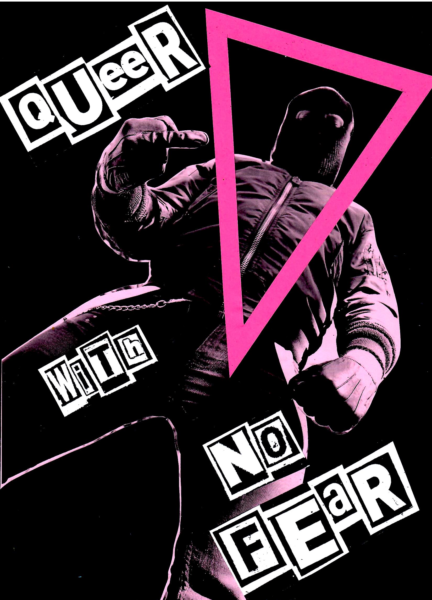 QUEER WITH NO FEAR (BALACLAVA) - LIMITED EDITION PRINT